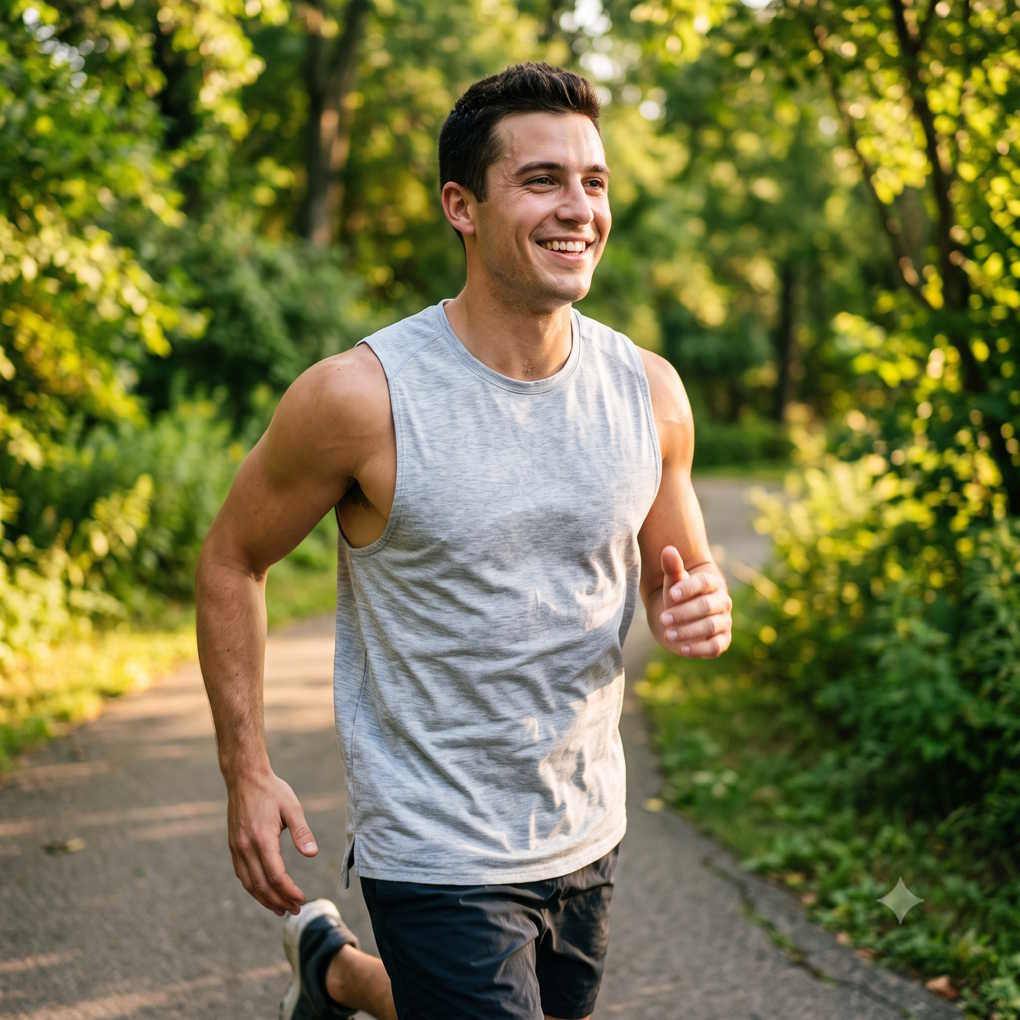 What Is A Singlet - Young Man Jogging On A Paved | The List Of