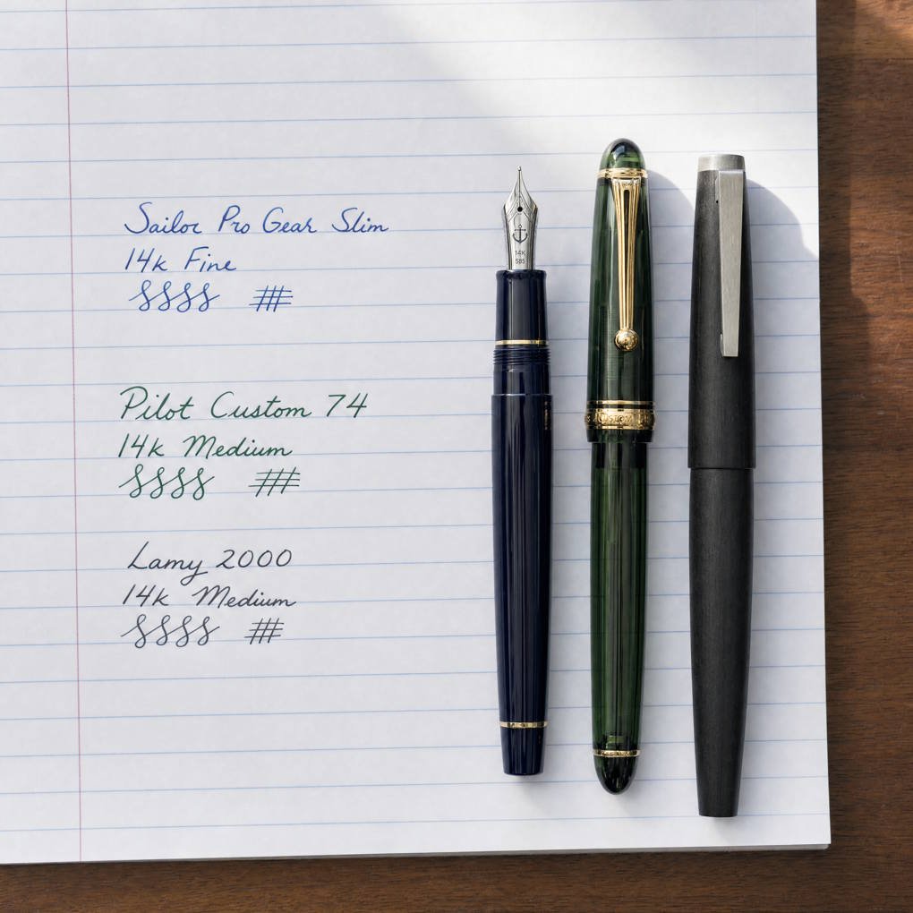How to Write with a Fountain Pen - Close-Up Of A Person Holding A Fountain Pen Correctly In A Relaxed Tripod Grip On Dot-Grid Paper | The List Of